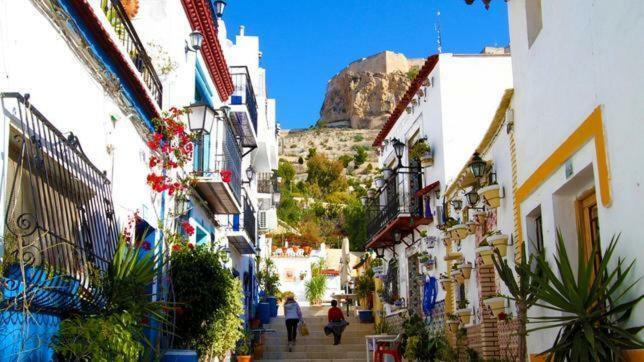 Precioso Piso Frente Al Mar Con Enorme Terraza Daire El Campello Dış mekan fotoğraf